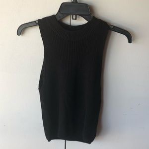 Reformation | Sleeveless Black Sweater XS …